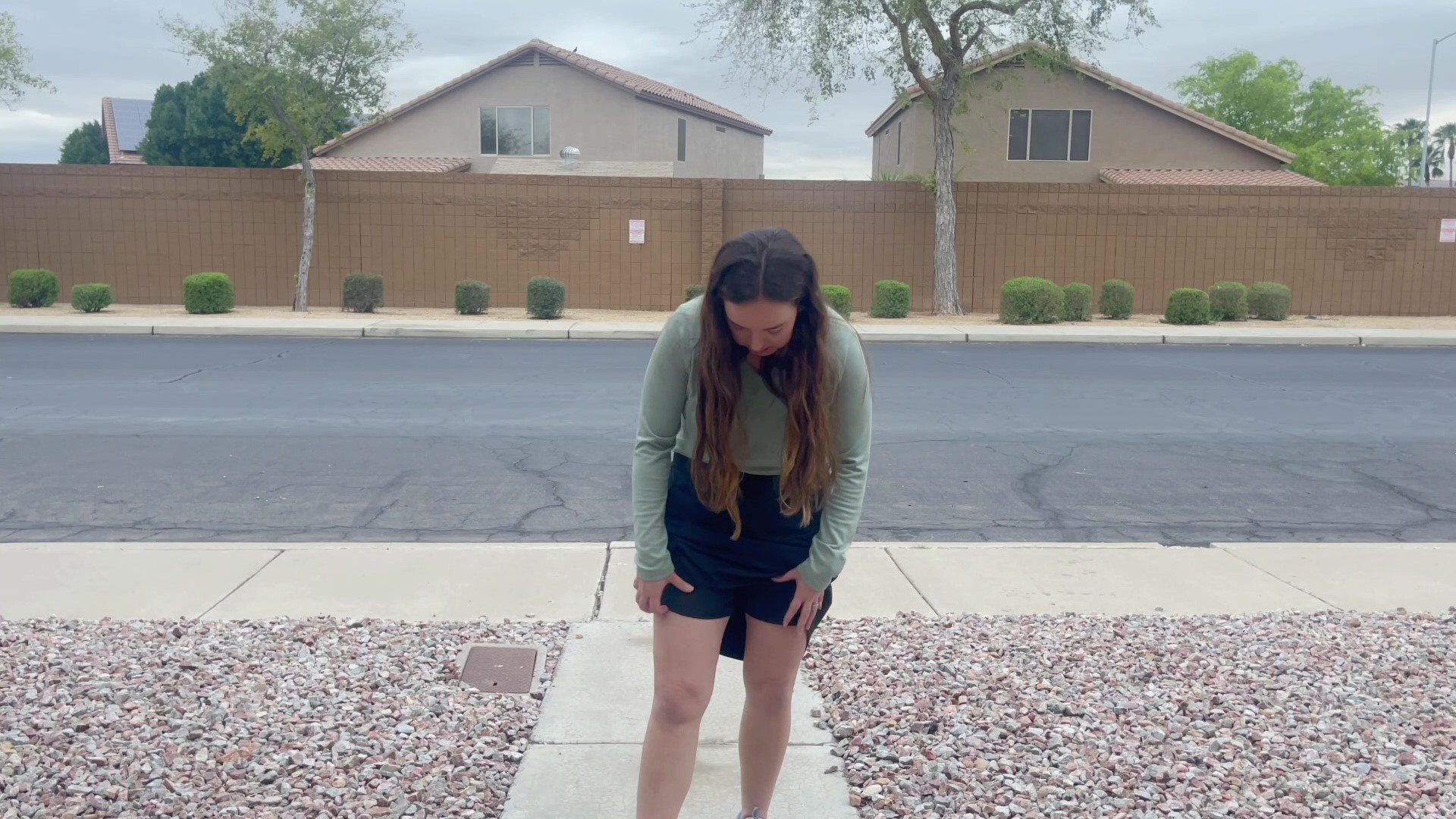 Golf Skorts with Pockets, Knee Length
