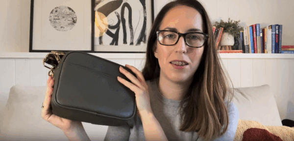 Cross Body Bag - Adjustable Strap & Pockets