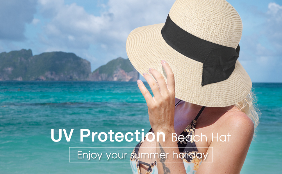 Foldable Straw Sun Hat