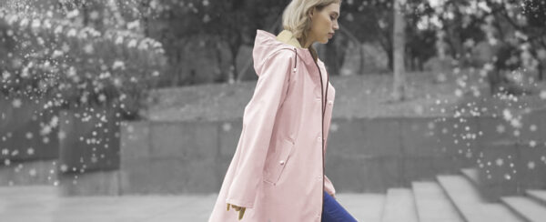 UNIQUEBELLA Women's Waterproof Breathable Raincoat