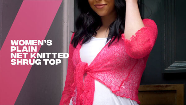 Fish Net Bolero Shrug Top