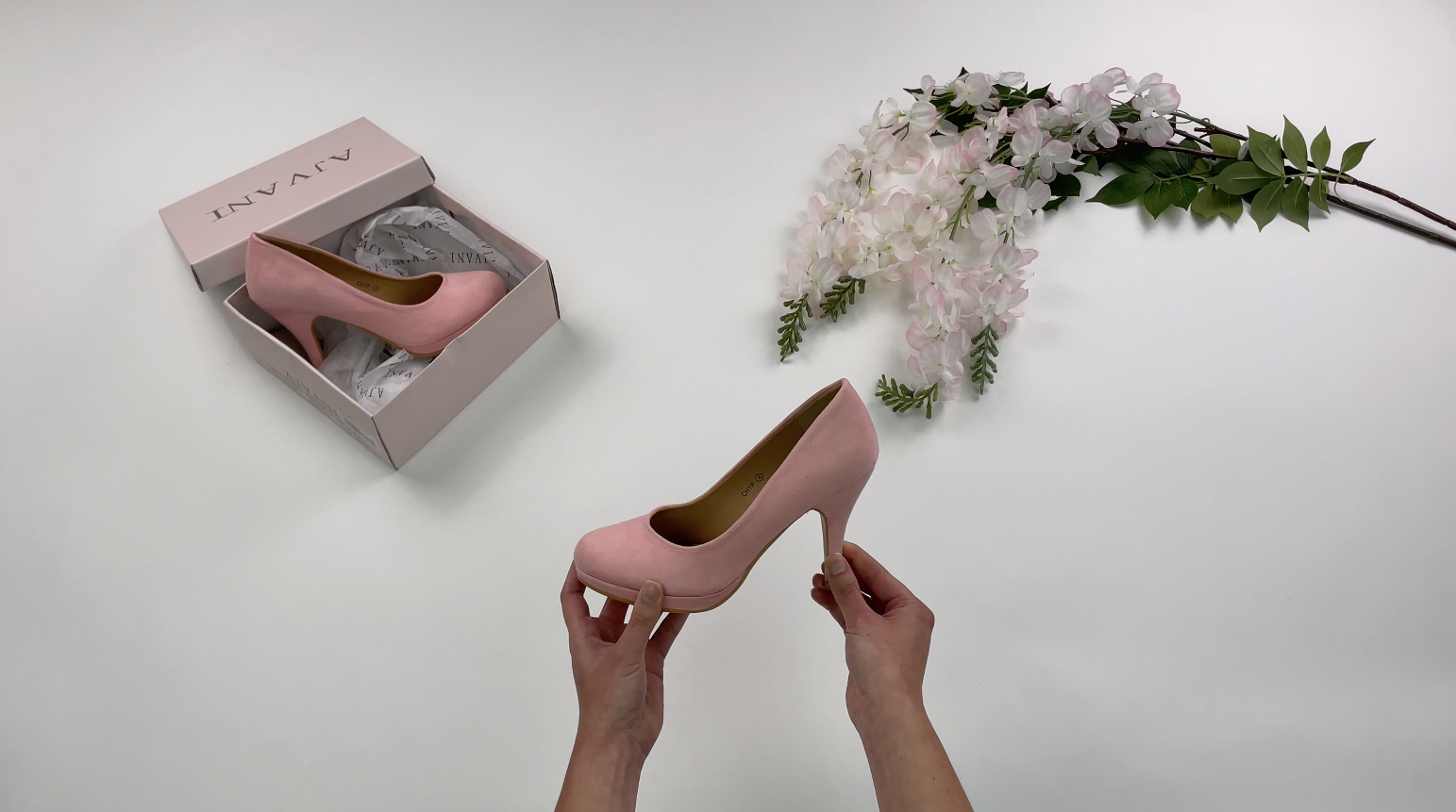 Mid Heel Platform Court Shoes