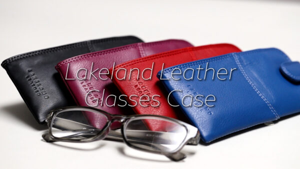 Real Leather Glasses Case