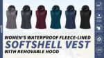 Lightweight Softshell Hooded Vest