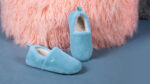Fuzzy Faux Wool Non-slip House Shoes