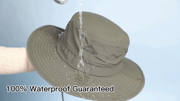 Wide Brim Mesh UV Protection Safari Hat