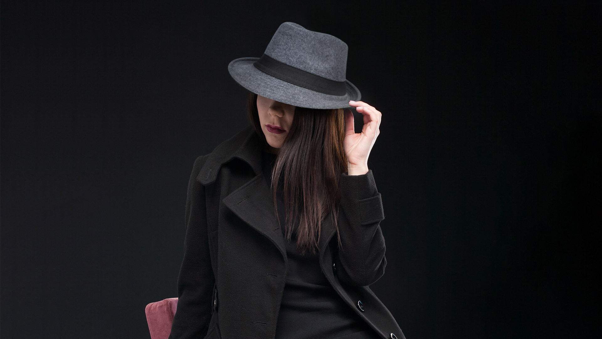 Vintage Trilby Hat