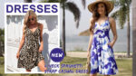 Summer V Neck Spaghetti Strap Dress with Pockets